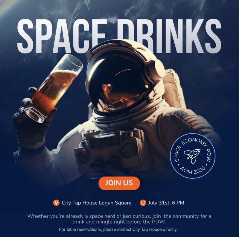 Space Drinks — City Tap House Logan Square, July 31st, 6 PM